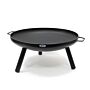 HEAT Bol à Feu Classic Ø 60 cm Feet & Handle Noir