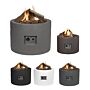 Happy Cocooning Table de feu ronde blanche