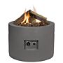 Happy Cocooning Table de feu ronde Taupe