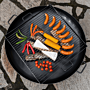 CookKing Grille De Gril en Acier Noir Carré