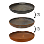BonFeu Brasero Acier Corten Ø80 cm
