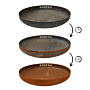 BonFeu Brasero Acier Corten Ø60 cm