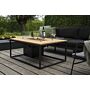 Cheminée de table Cosi Cosiloft 120 Noire/Teck