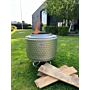 Cyclus Ecodrum HD Brasero Circulaire Inox