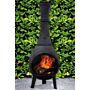 Esschert Poêle de terrasse en fonte (avec porte)