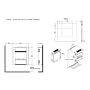 Dimplex Nissum S Noir Opti-myst