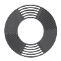 Esschert Grille/Plaque pour Barbecue, Fonte Ø60 cm