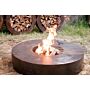 FORNO Table de Feu Acier Corten Ronde (Ø 125 cm)