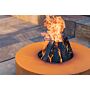 FORNO Table de Feu Acier Corten Ronde (Ø 125 cm)