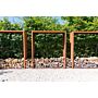 FORNO Rangement en bois Acier corten (7 tailles)
