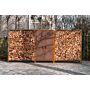 FORNO Rangement en bois Acier corten (7 tailles)