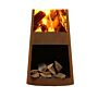 GardenMaxX Poêle de Terrasse Rengo Corten XL