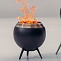 Brasero sans fumée MOON 45 avec pied bas höfats