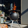 Brasero sans fumée MOON 45 avec plancha höfats