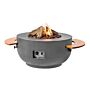 Happy Cocooning Table de feu Bowl Anthracite 