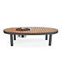 Table brasero Riviera 140 anthracite Happy Cocooning