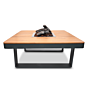 Table brasero Horizon 95 anthracite Happy Cocooning