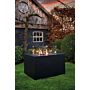 Happy C. Table de feu Rectangle Noir L&D