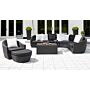 Happy Cocooning Table de feu Rectangle Noir