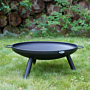 HEAT Bol à Feu Classic Ø 60 cm Feet & Handle Noir