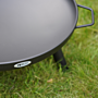 HEAT Bol à Feu Classic Ø 60 cm Feet & Handle Noir