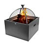 HEAT Brasero 3 en 1 (Brasero + BBQ + Table d'appoint)