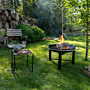 HEAT Brasero Pendal avec Grille