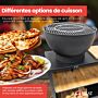 HEAT Trolle Cuisine Extérieure Noir
