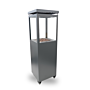 HEAT Outdoor Living Cheminée de terrasse Utevarme Anthracite