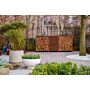 FORNO Rangement en bois Acier corten (7 tailles)