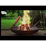 BonFeu Brasero Acier Corten Ø120 cm