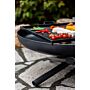 Brasero bol à feu Indiana 100 cm acier noir CookKing