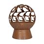 La Hacienda Swallows Globe Brasero panier rouille