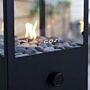 Cosiscoop Dome lanterne à gaz noire