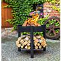 Brasero bol à feu Montana 80 cm - 60 cm CookKing