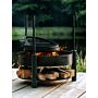 CookKing Bol à Feu Multifonctionnel Montana X avec Grille de Cuisson 60 cm