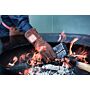 Gants barbecue résistant à la chaleur noir Quoco