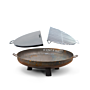 BonFeu Brasero Plus Acier Corten Ø100 cm