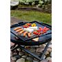 Brasero bol à feu Santiago 60 cm acier noir CookKing