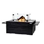 Table d'appoint Happy Cocooning Teck Noir