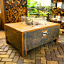 FORNO Table de cheminée Brann acier corten (4 tailles)