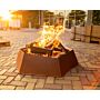 FORNO Bol de feu Forma Acier Corten