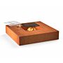 FORNO Table de Feu Acier Corten Carré (Ø 120 cm)