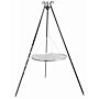 CookKing Trépied 180 cm avec Grille en Acier Inoxydable