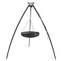 CookKing Trépied 200 cm avec Wok 70 cm