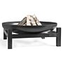 Brasero bol à feu Panama 80 cm acier noir CookKing