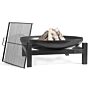 Brasero bol à feu Panama 80 cm acier noir CookKing