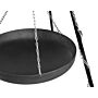 CookKing Trépied 180 cm avec Wok 70 cm + Poulie