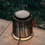 Lampadaire solaire Luca charbon intense ZOLUNA