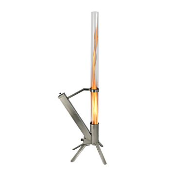 Cheminée à Granulés de Bois Green Flame Lounge en Acier Inoxydable